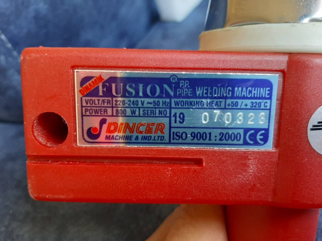Fusion 800W Plastik Boru Kaynak Makinesi - 8