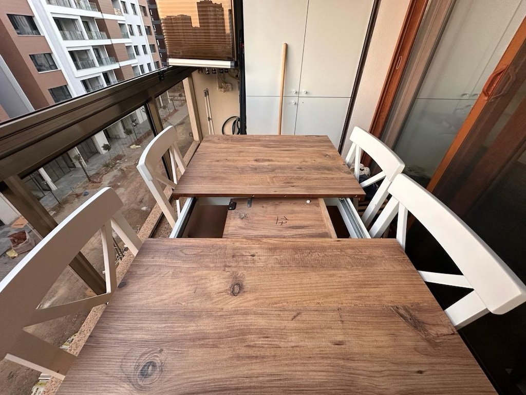 Açılabilir mdf masa sandalye takımı - 3