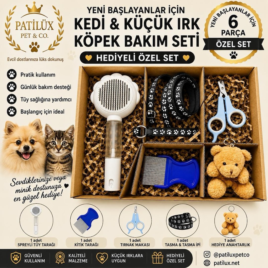 Kedi ve Küçük ırk köpek başlangıç Seti - 3
