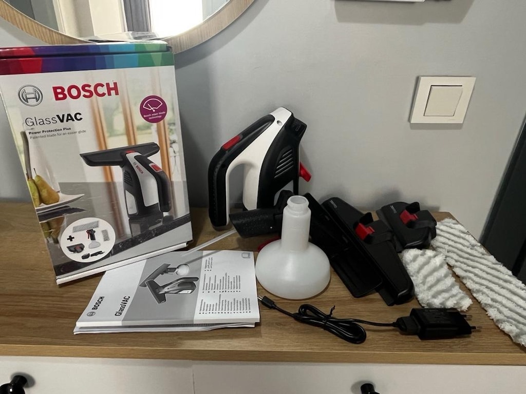 Bosch Glass Vac Cam Temizleme Makinesi-SET - 8