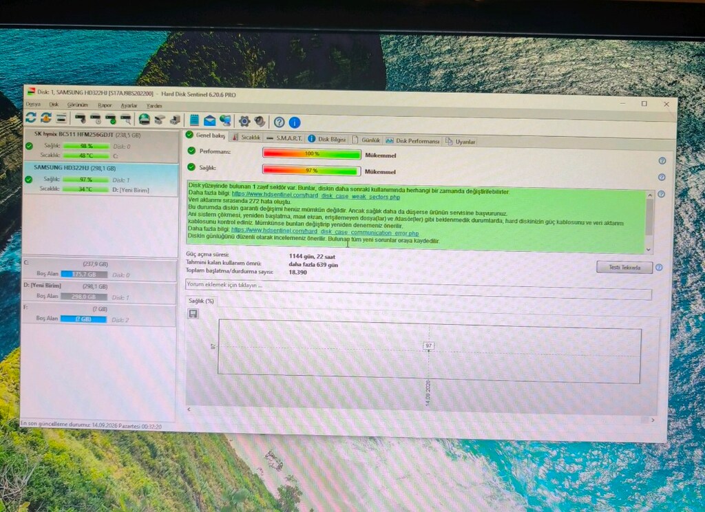 320Gb 3.5inç Samsung HDD - 2