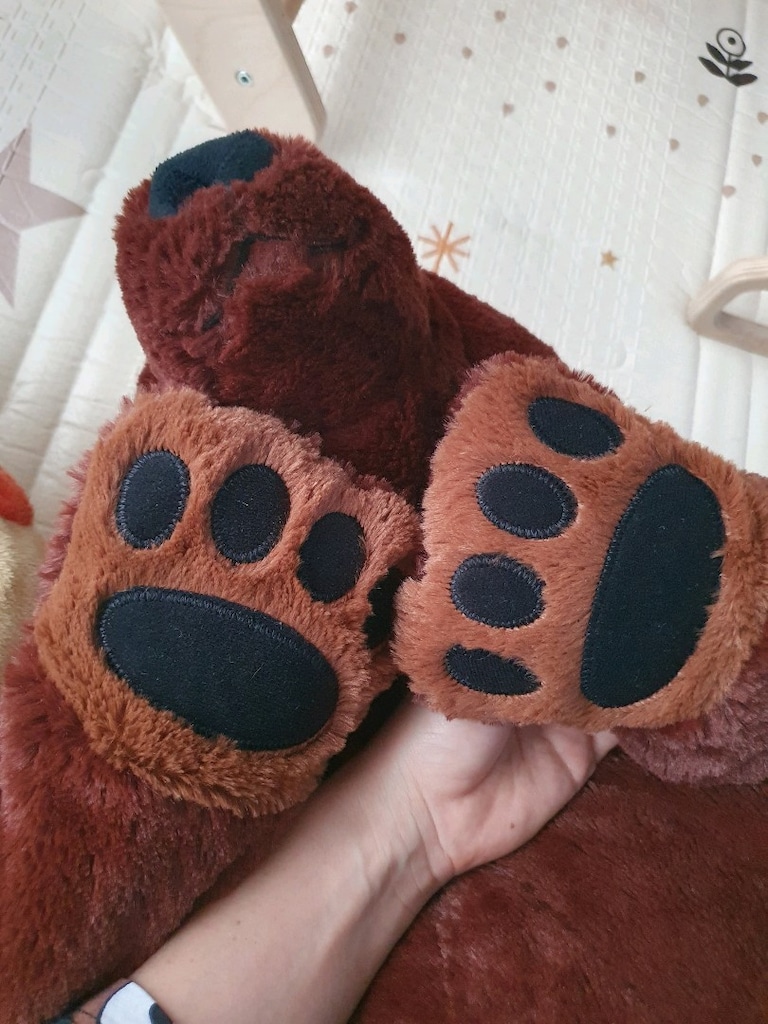 Ikea büyük dev ayı peluş oyuncak çocuk bebek minder ayı - 4