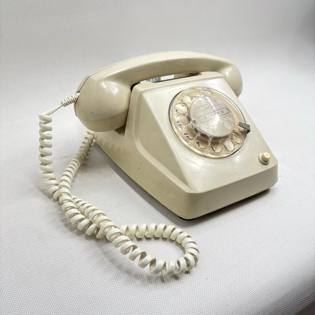 teleks Vintage çevirmeli telefon - 3