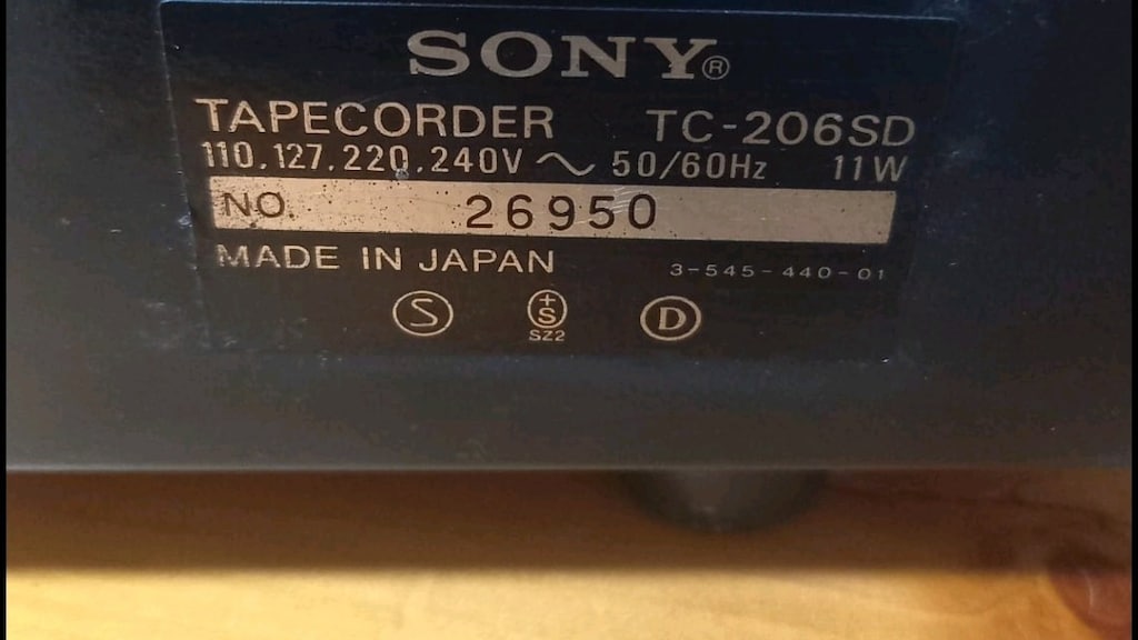 SONY TC-206DS DECK KASETÇALAR - 4