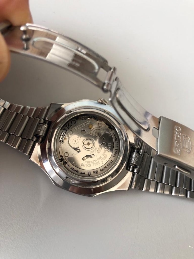 Seiko SNKK55 Seikonaut 7s26-03r0 Otomatik - 4