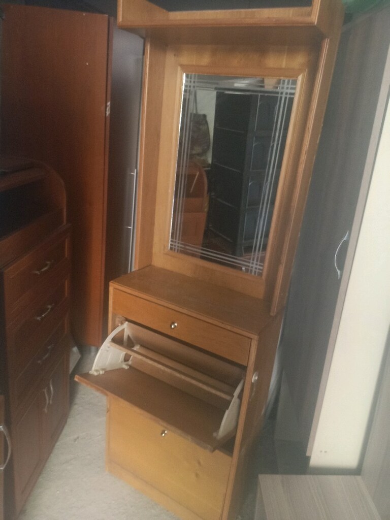 Aynalı ayakkabılık - 2