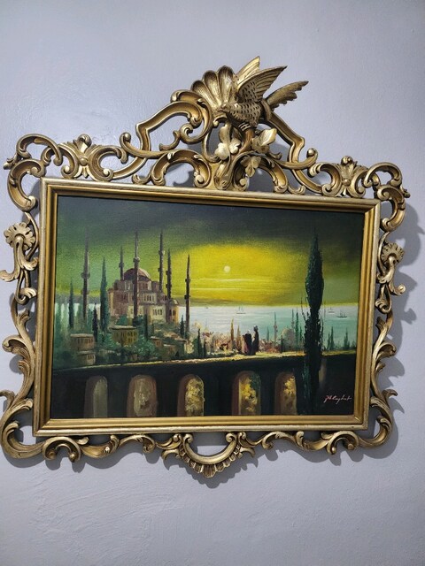 ahşap çerçeve tablo