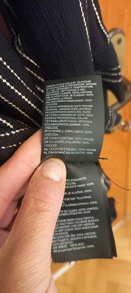 h&m oversize siyah çizgili yepyeni gomlek - 7