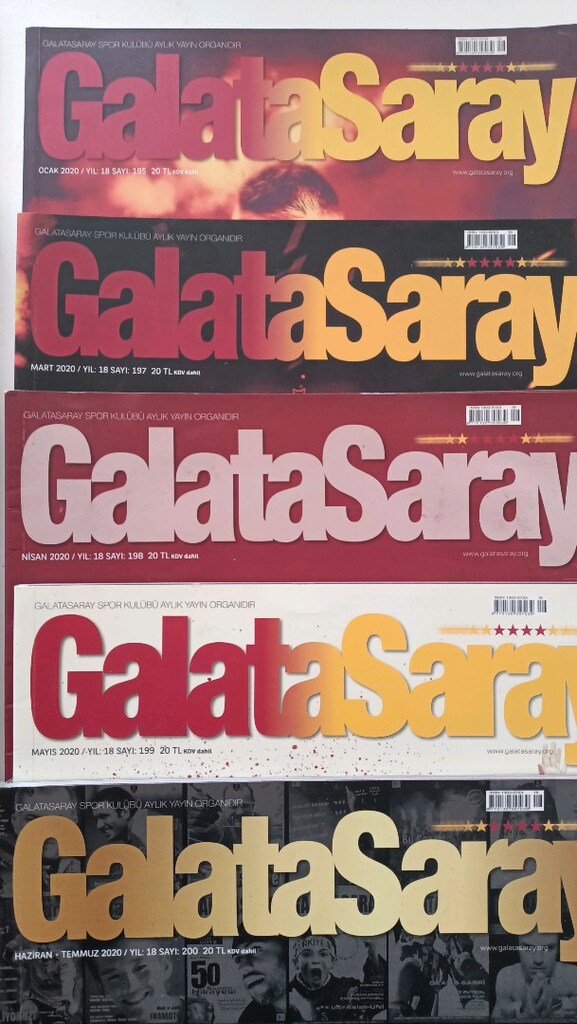 Galatasaray Dergileri - 18 Adet - 3