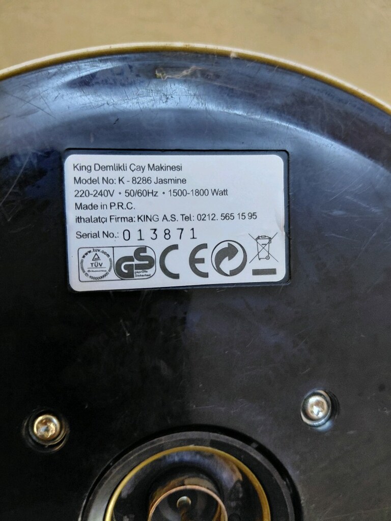 ÇAY MAKİNASI - KETTLE - 5
