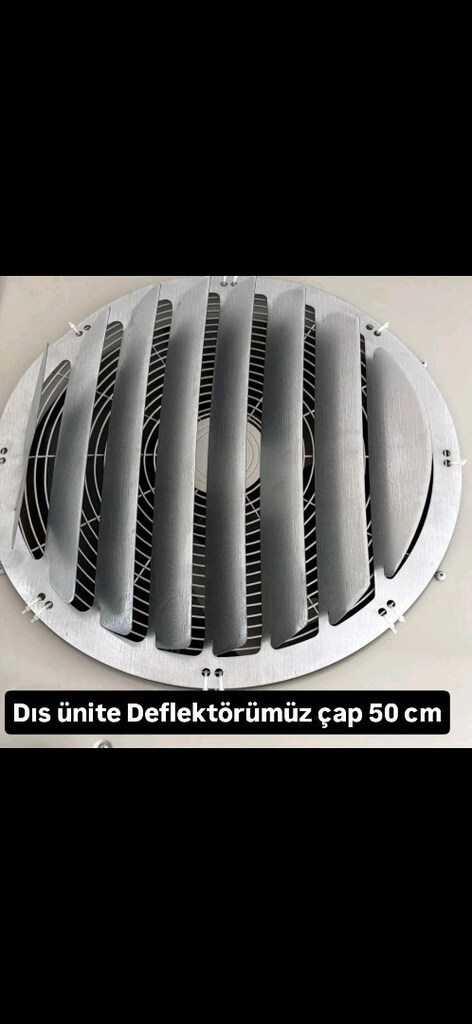 klima dıs unite yönlendirici deflektörü - 7