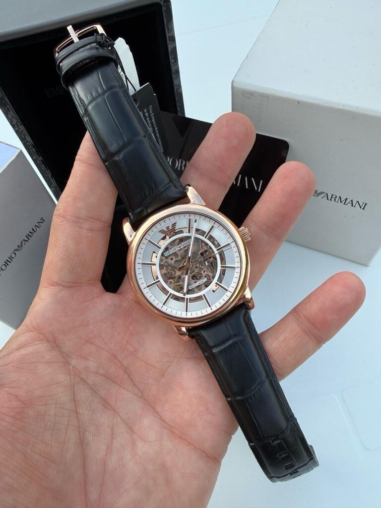 ORJİNAL EMPORİO ARMANİ MECANİCO OTOMATİK ERKEK KOL SAATİ - 5