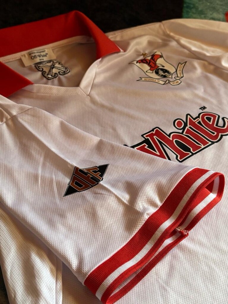 Off-White Eagle Soccer Polo Jersey forma - 5