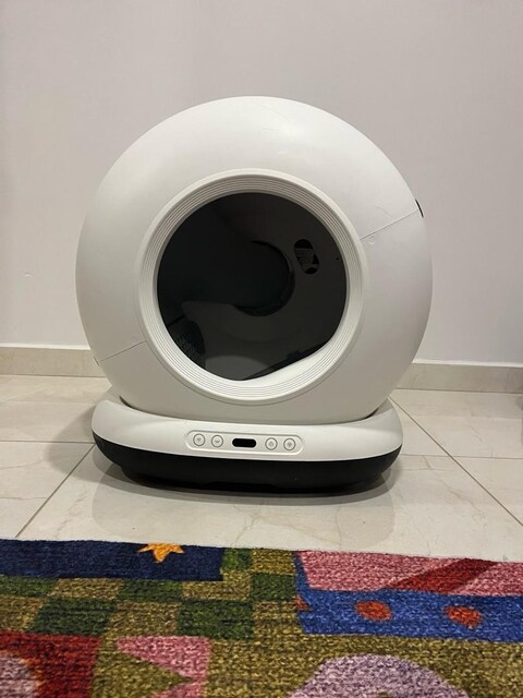 kameralı otomatik kedi tuvaleti - Haustier CB002 model