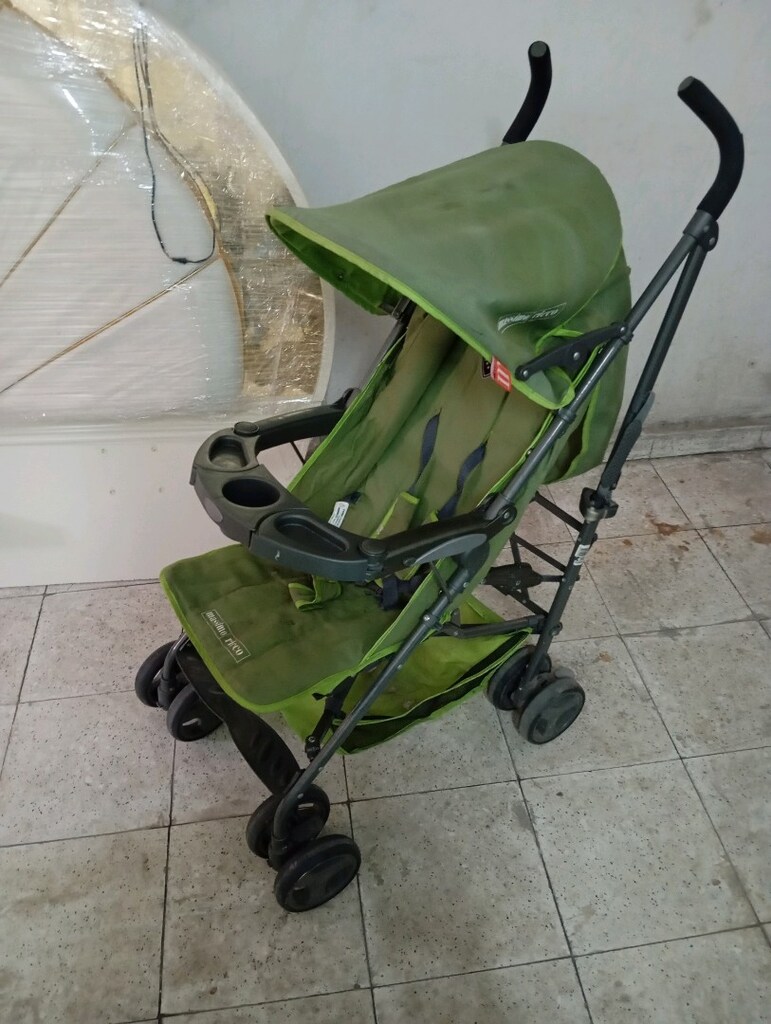 Massimo ricco marka, baston bebek arabası. - 4