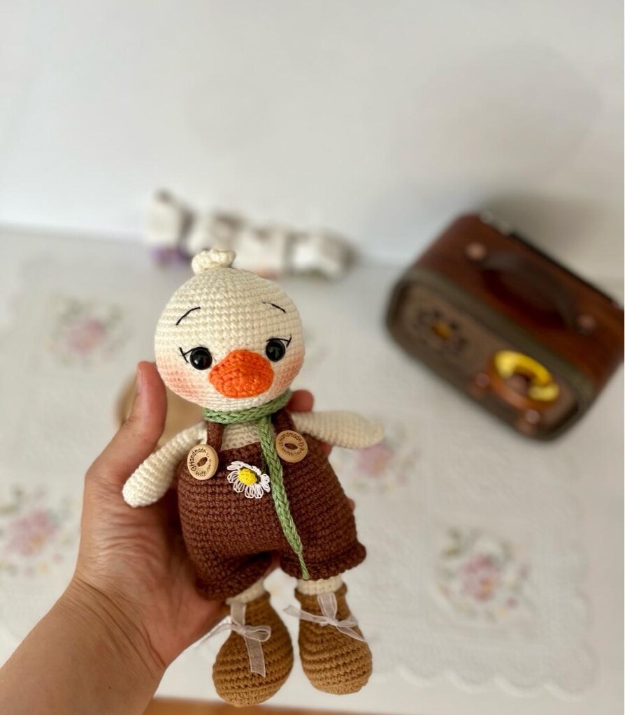 Amigurumi ördek - 4