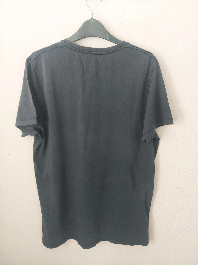 MUDO erkek antrasit V yaka tshirt - 2