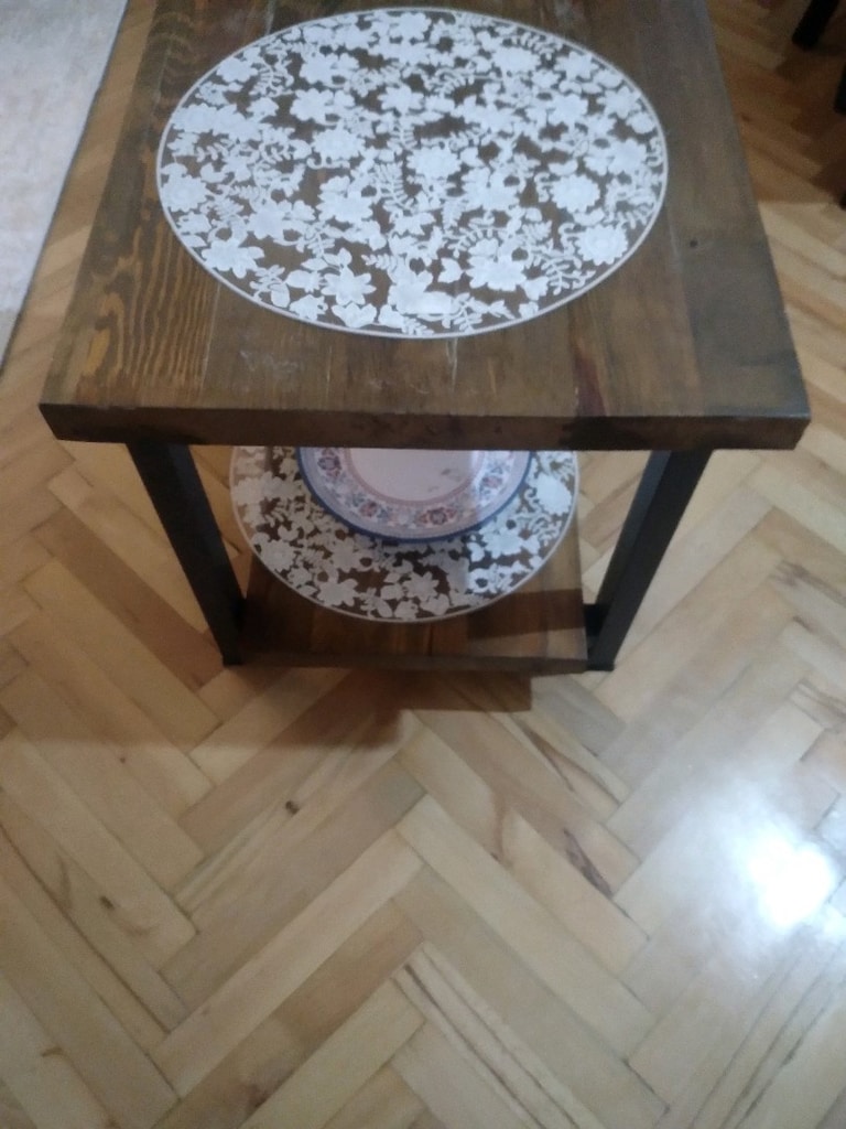 masif kütük sehpa - 2