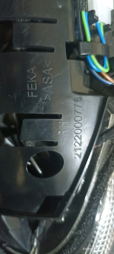 Toyota Corolla sağ yan ayna - 2