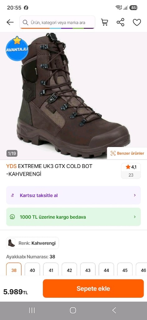 sıfır YDS GORATEX - 2