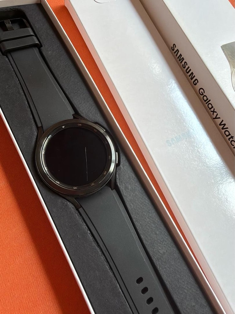 Samsung Galaxy Watch 4 Classic 46mm Siyah - Sorunsuz - Kutulu - 4