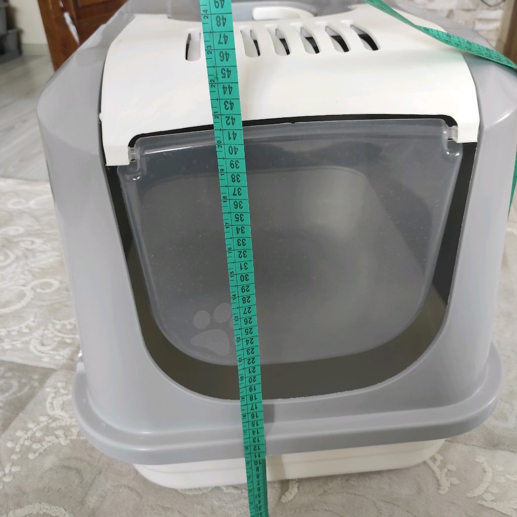 Büyük Boy XXL Kapalı Kedi Tuvaleti - 3
