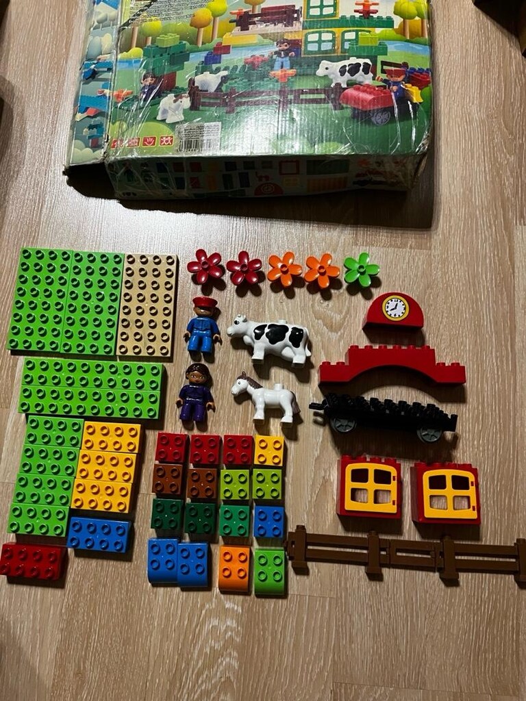 Happy Home lego çiftlik Yapı Blokları Seti - 4
