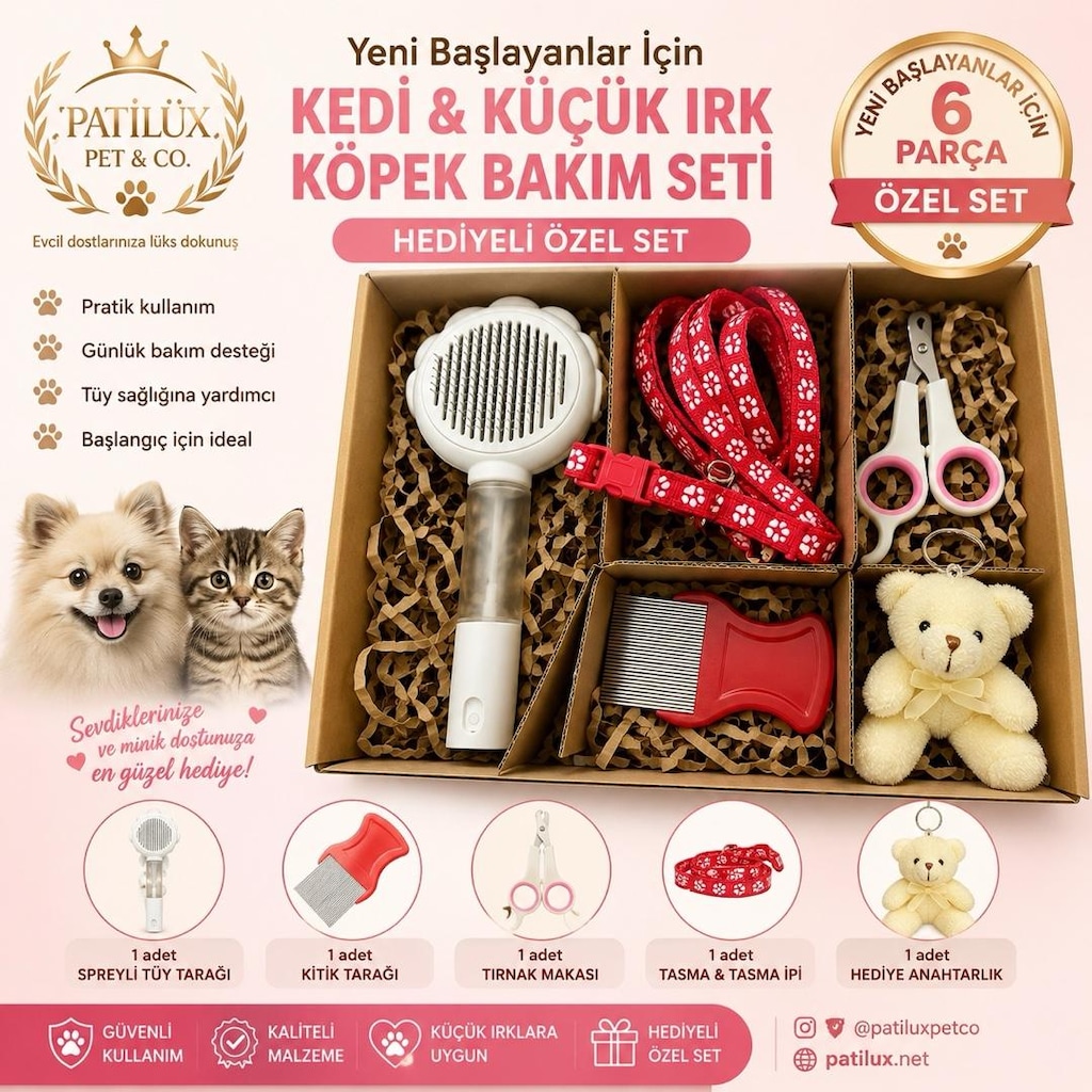 Kedi ve Küçük ırk köpek başlangıç Seti - 10
