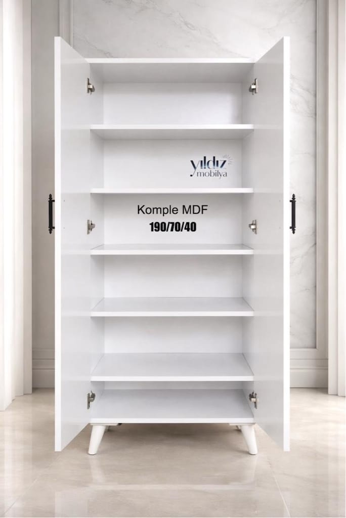 Mdf Dolap Kiler Ayakkabılık Erzak Dolabı Kıyafet Eşya dolap Ofis okul