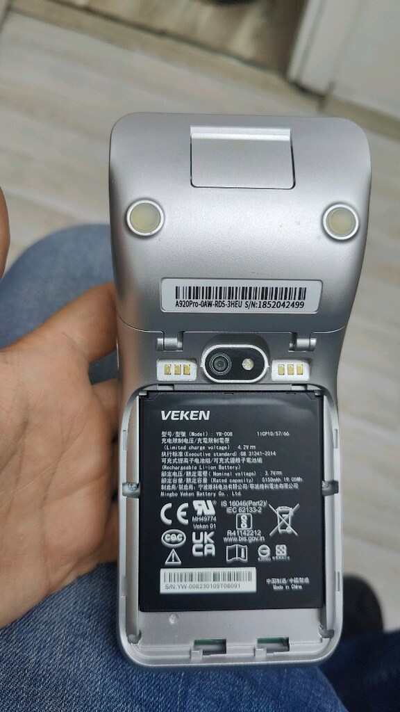 PAX A920Pro model ödeme terminali ip1 - 5