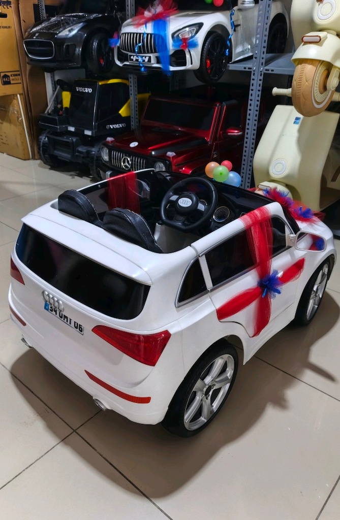 GARANTİLİ AUDİ Q SUW 2 MOTOR 3 İLERİ KUMANDALI&MANUEL AKÜLÜ ARABA - 16