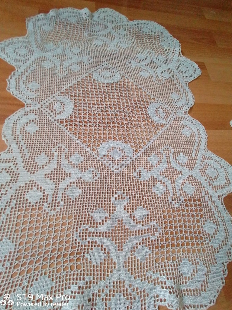 filoş ip Dantel örtü - 2