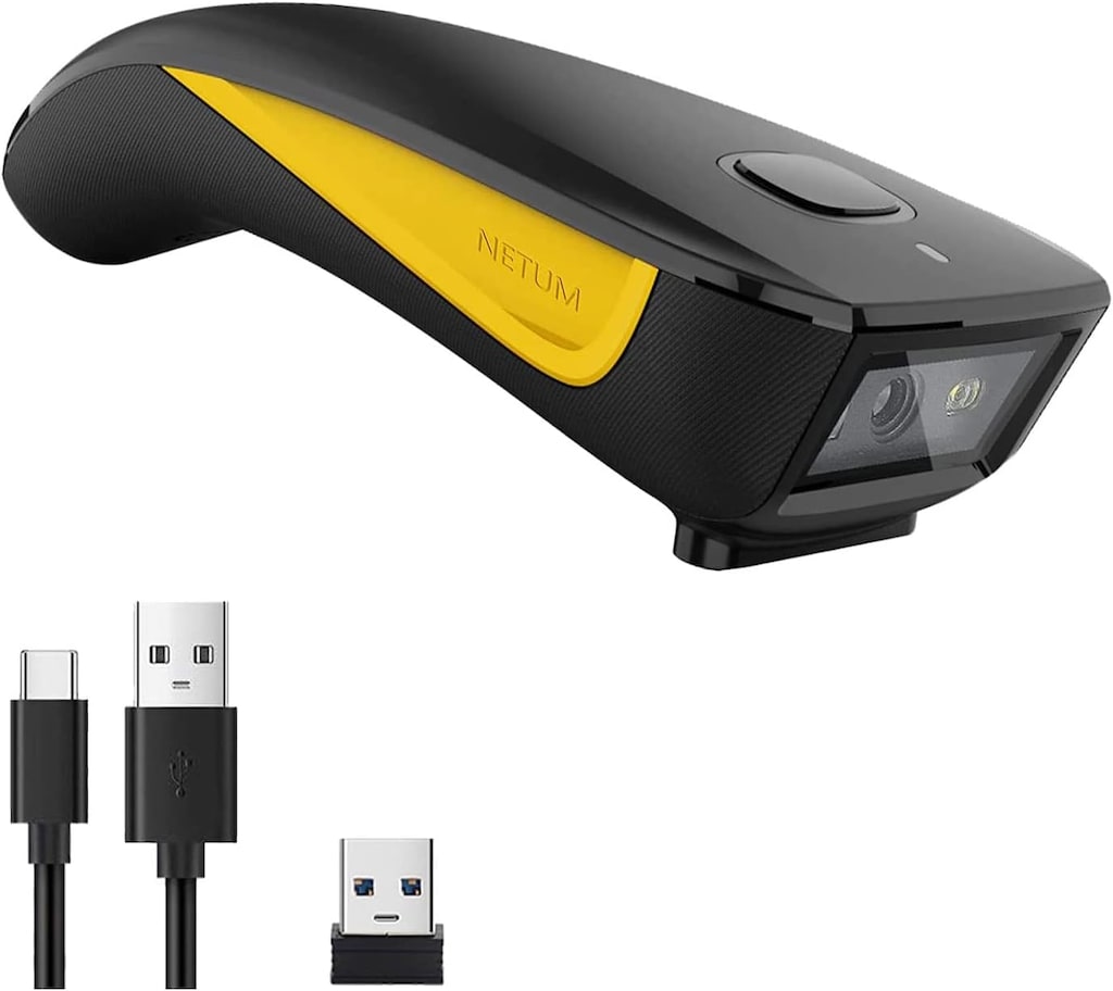 Netum C7501S Bluetooth Cep Tipi QR Kod & 1D 2D Barkod Okuyucu - 9