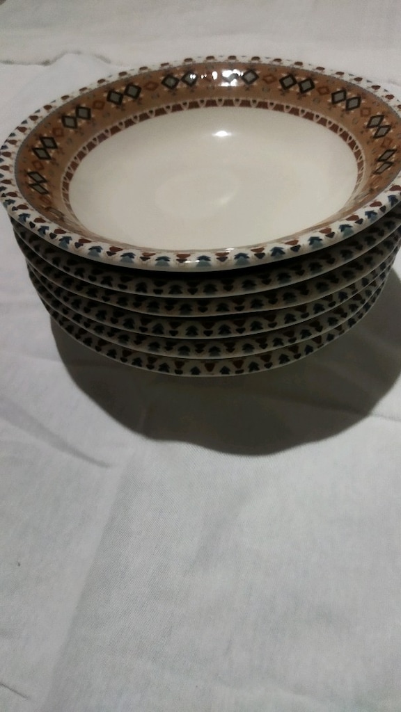 yemek tabağı 6 adet yeni - 4