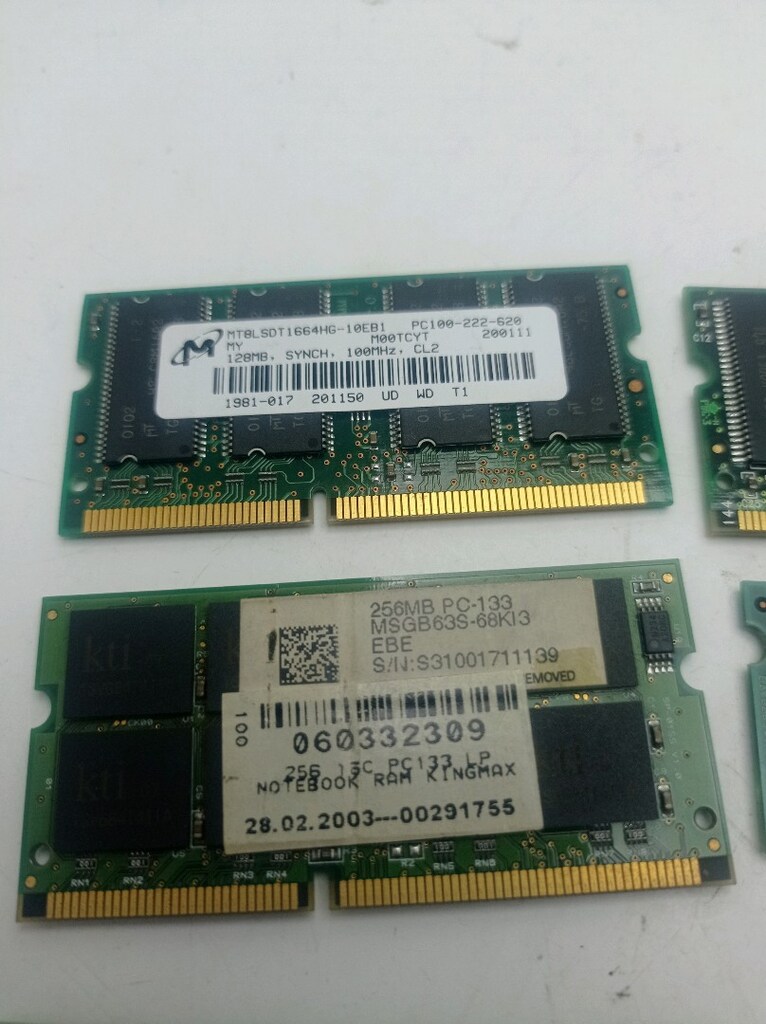 PC100 PC133 128mb ve 256mb - 6
