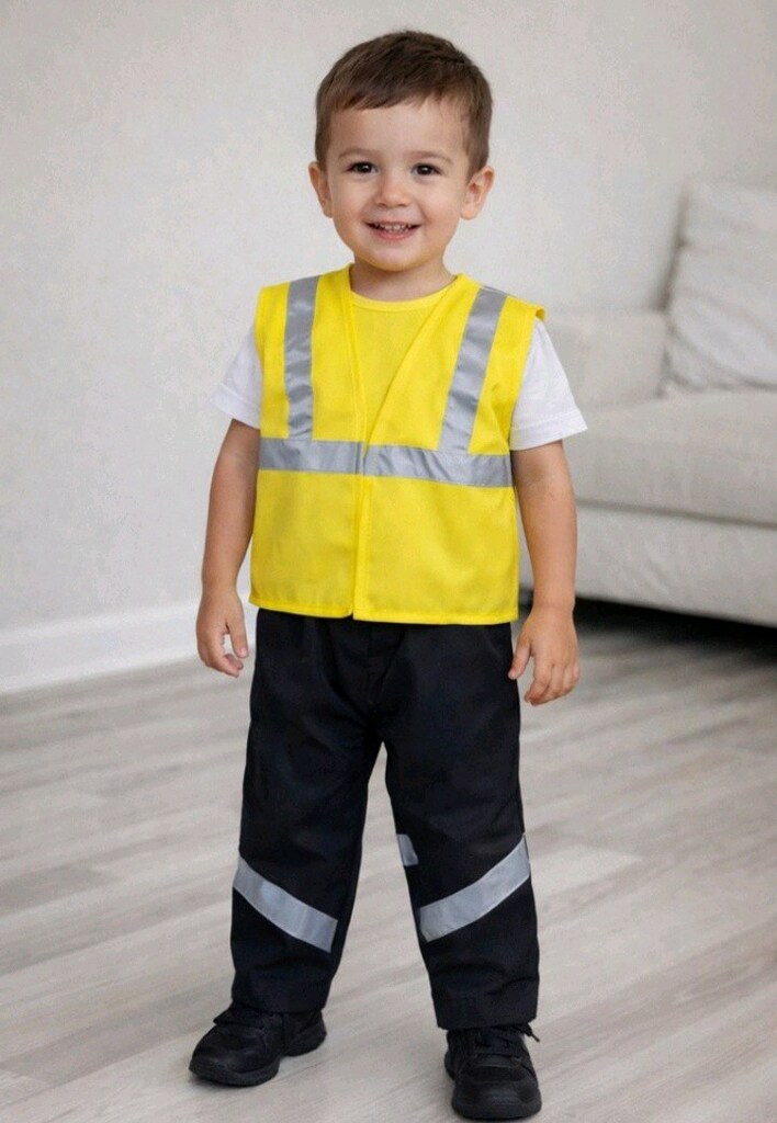 Doğum günü Konsepti Çocuk İşçi Kostümü