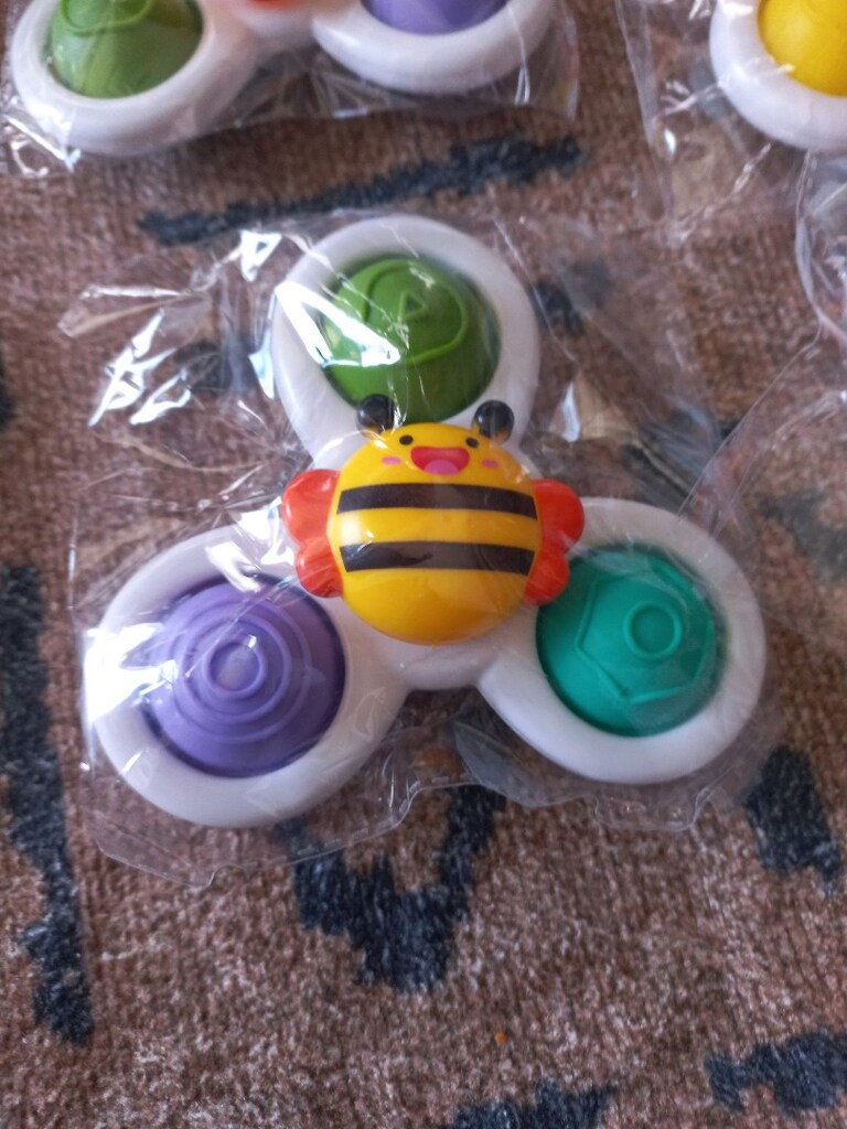 Vantuzlu Bebek Spinner Seti (3'lü) - 3