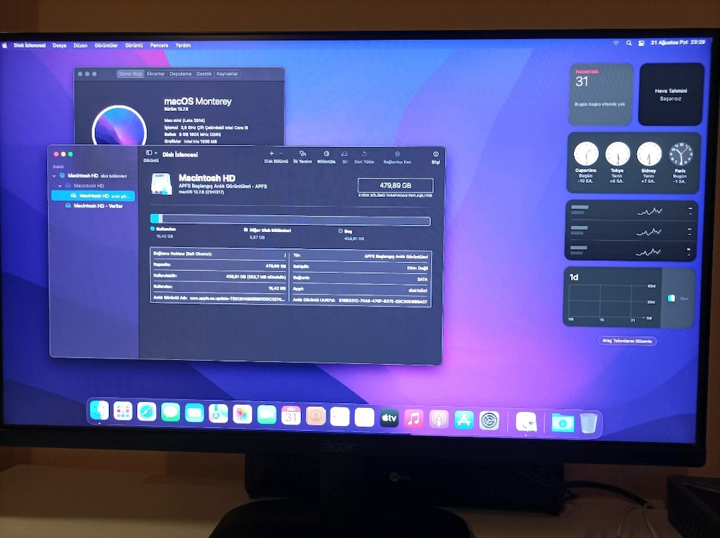 Apple Mac mini latte 2014 core i5 - 5