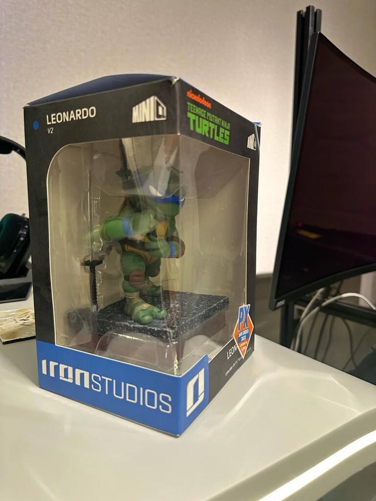 TMNT Ninja Turtles Leonardo v2 Figür Sıfır kutulu - 2