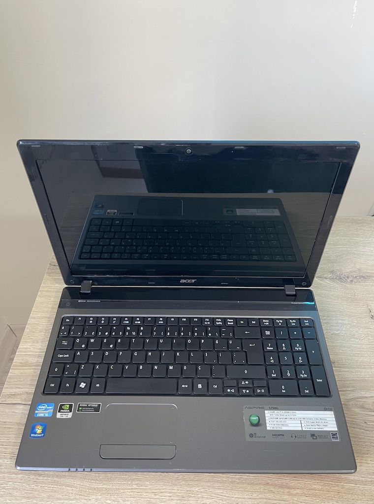 ACER İ5 İŞLEMCİLİ 8 GB RAM SSDLİ LAPTOP TERTEMİZ - 5