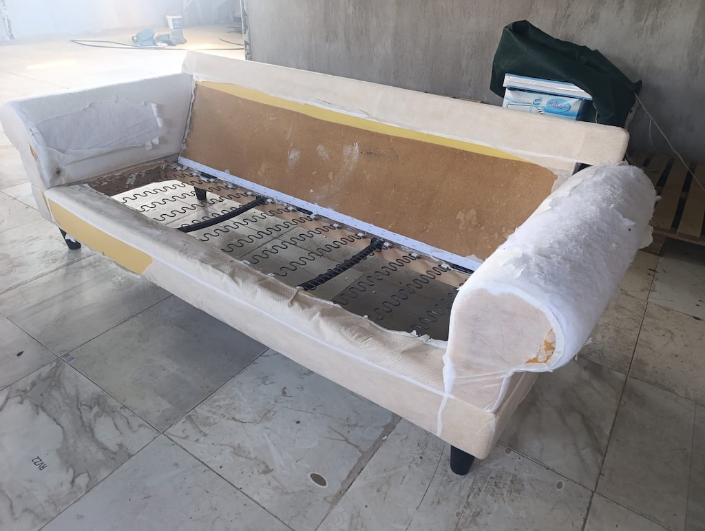 1 adet 3lü kanepe/koltuk-IKEA Ektorp- SADECE İSKELET - 15
