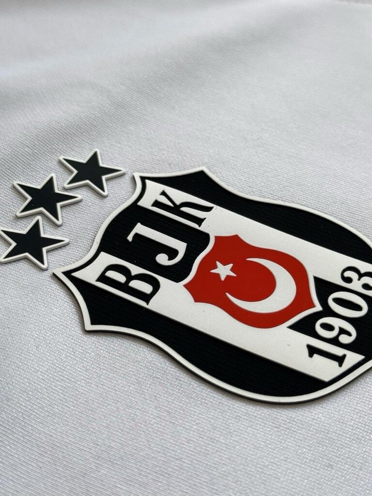 26/27 beşiktaş beyaz imzalı forması türkiye futbol milli - 2