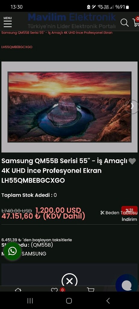 SAMSUNG QM55B - 4