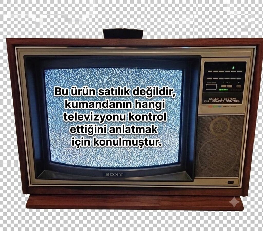 Nadir Koleksiyonluk Sony RM-604 Trinitron TV Kumandası - 8