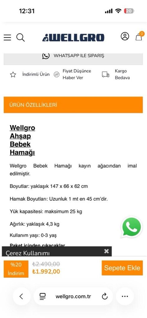 Bebek hamağı - 3
