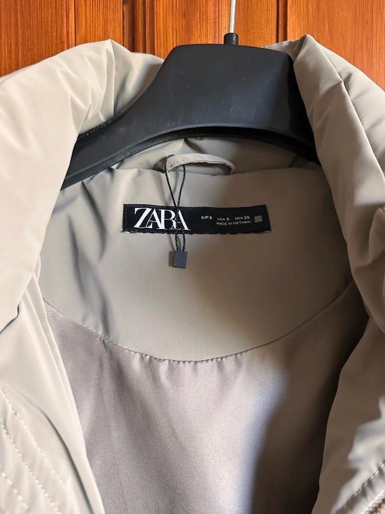 Zara Kadın Uzun Puffer Mont S - 2