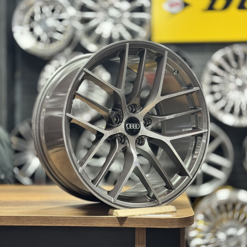 19 inç 5x112 Mercedes-Audi-VW Uyumlu Jant Takımı 8.5-9.5 Offset Sıfır - 3