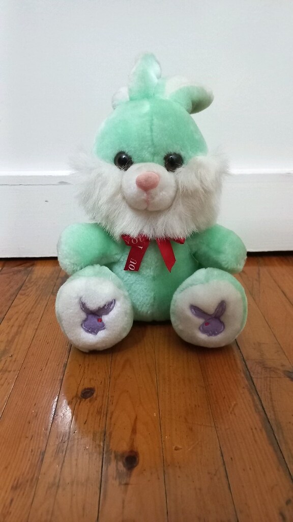 Pastel Renkli Peluş Tavşan Oyuncak - 2