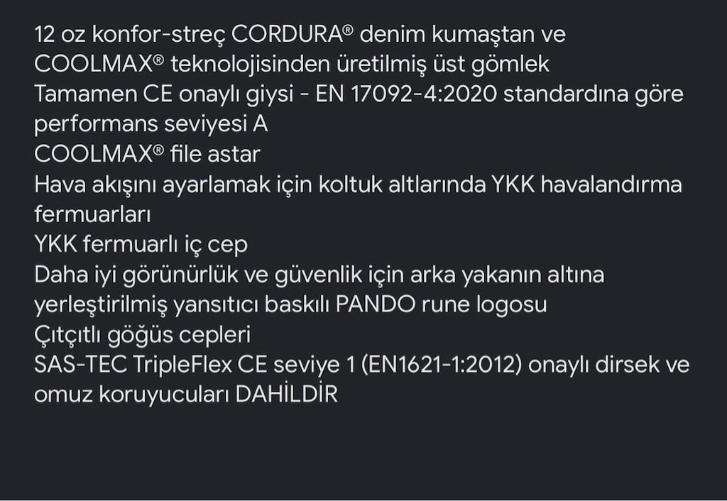 PANDO S Beden marka collmax cardura erkek mont - 5