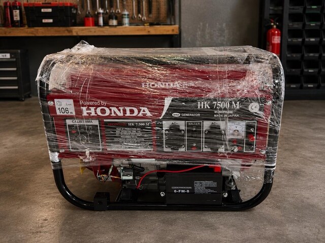 Honda HK 7500M Benzinli Jeneratör ve STIHL MS 361 Benz Motorlu Testere